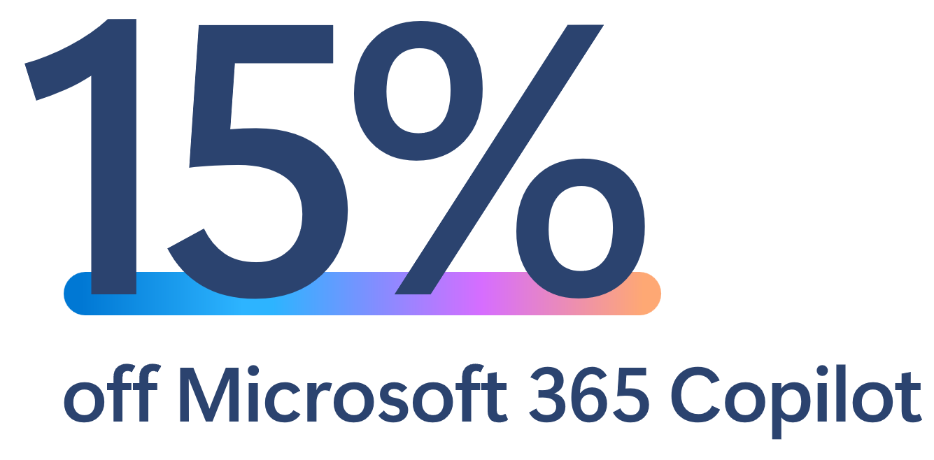 ms365 copilot 15% off